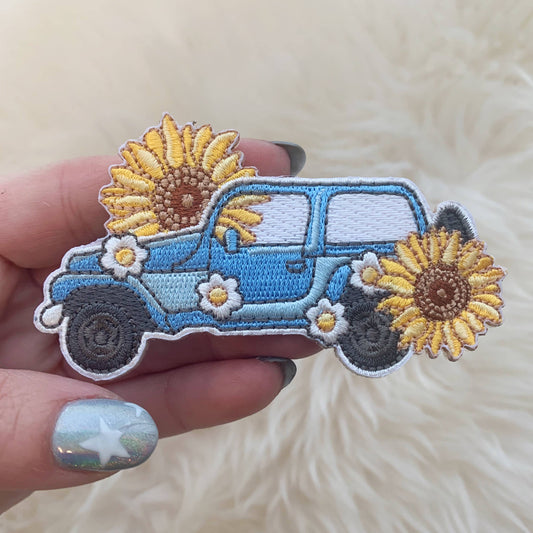 Patch - Sunflower Collection - Jeep
