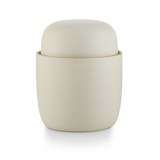 Vetiver Sage Round Lidded Ceramic Candle