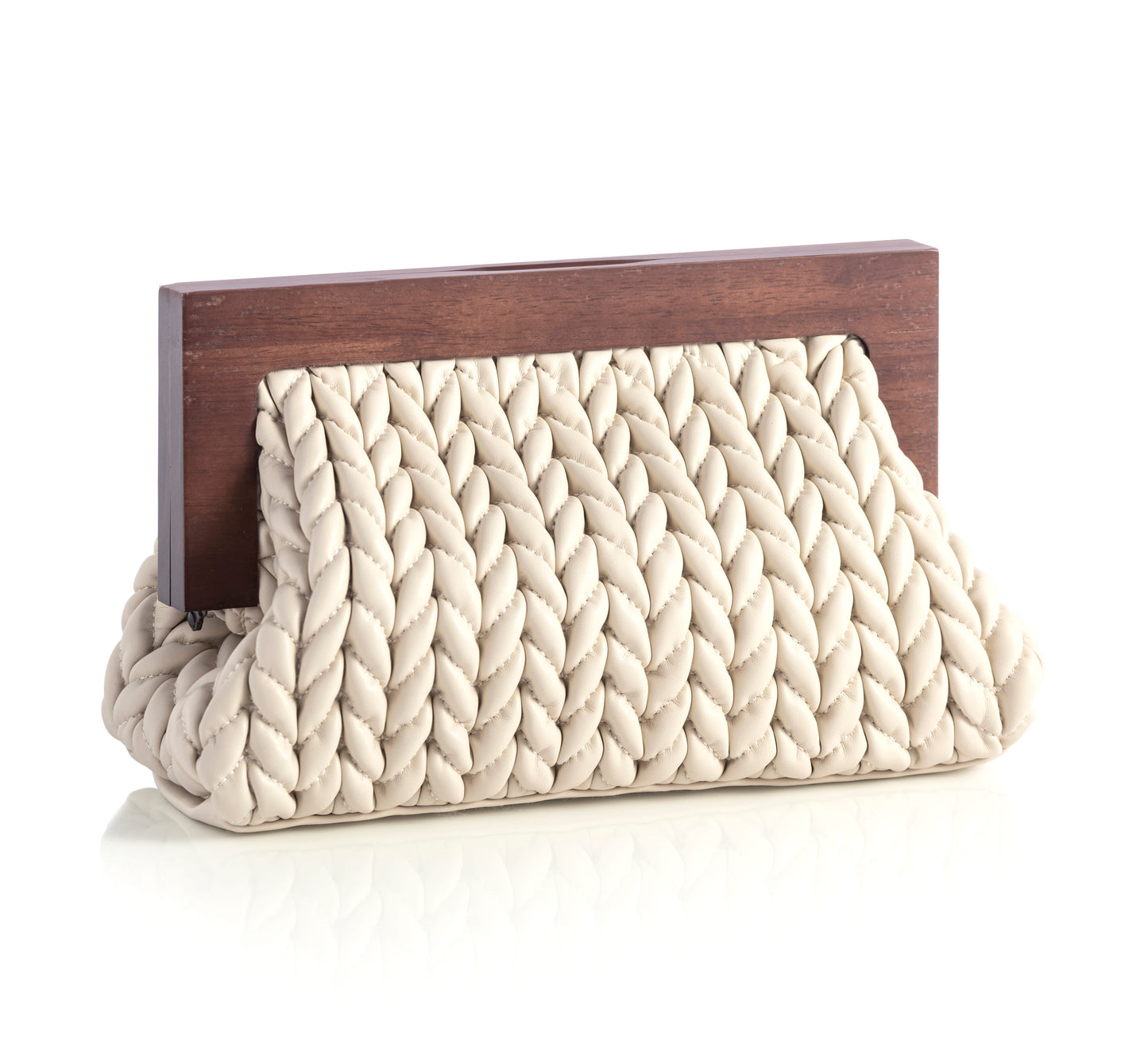 Aster Clutch - Ivory