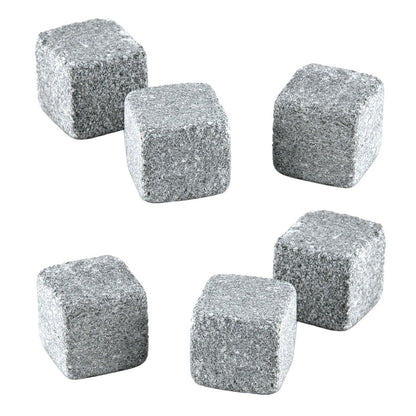 Glacier Rocks: 6 Piece Soapstone Cube Set