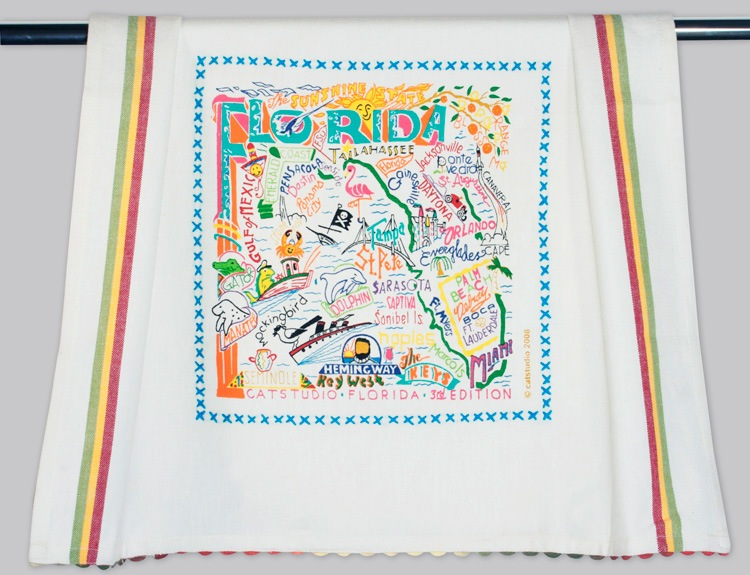 Florida Dish Towel