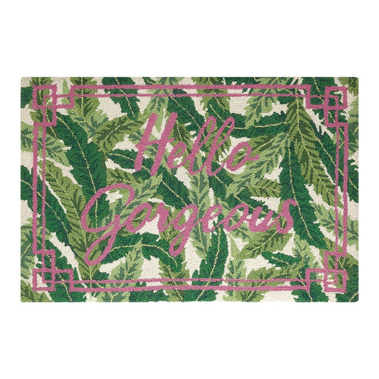 Hello Gorgeous Hook Rug 2x3'