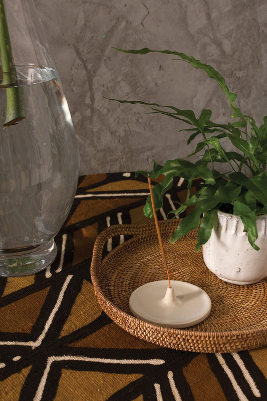 Boheme Incense Holder - White