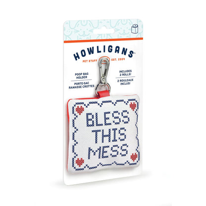 Bless This Mess Poop Bag Holder