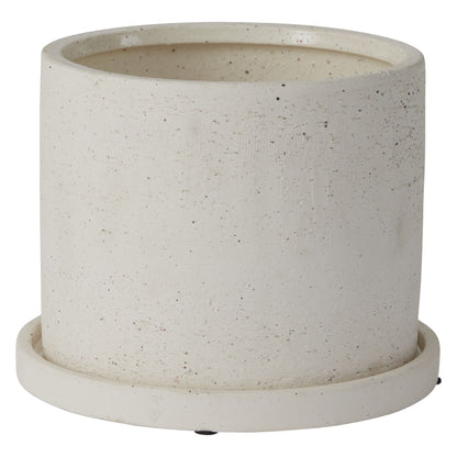 White Easton Pot 7.5"x 5.75"