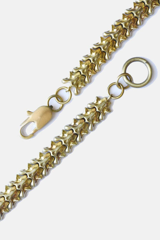 Vertebrate Chain Bracelet - Brass