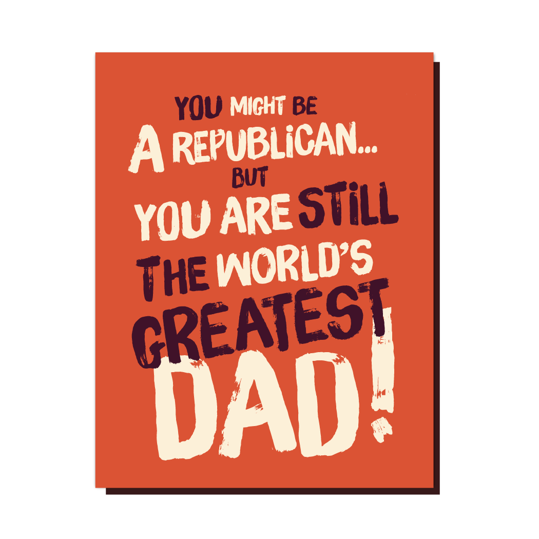 Republican Father's Day Card