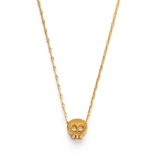 Tiny Skull Necklace
