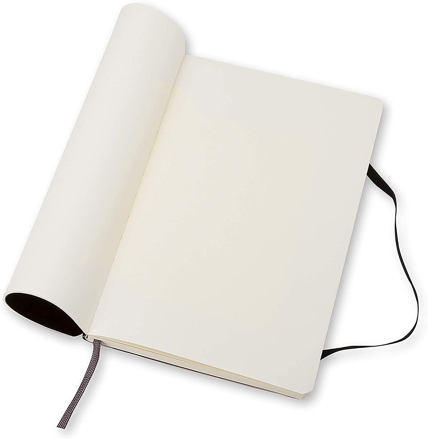Classic Large Plain Soft Cover Journal - Black