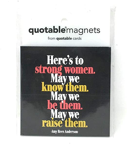Magnet - Here's to Strong Women