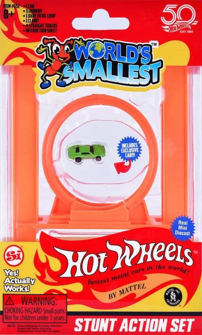 Mini World Hot Wheels Stunt Action Set