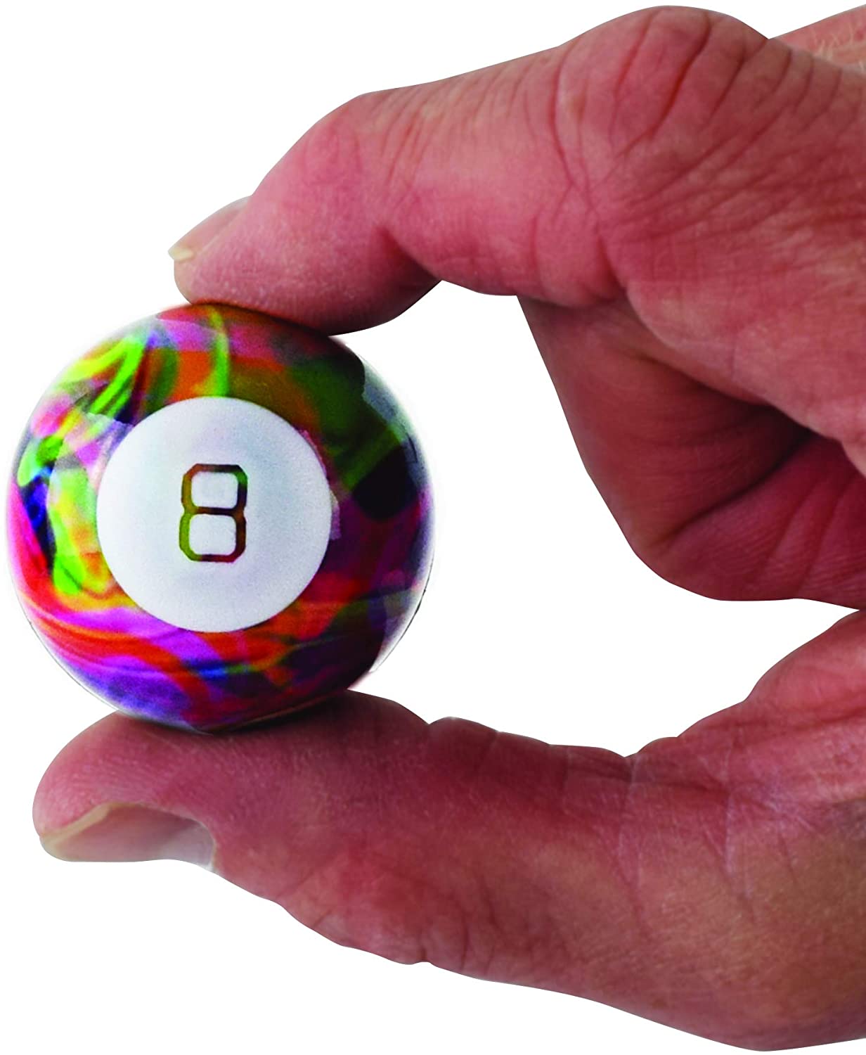World's Smallest Tie Dye Magic Eight Ball