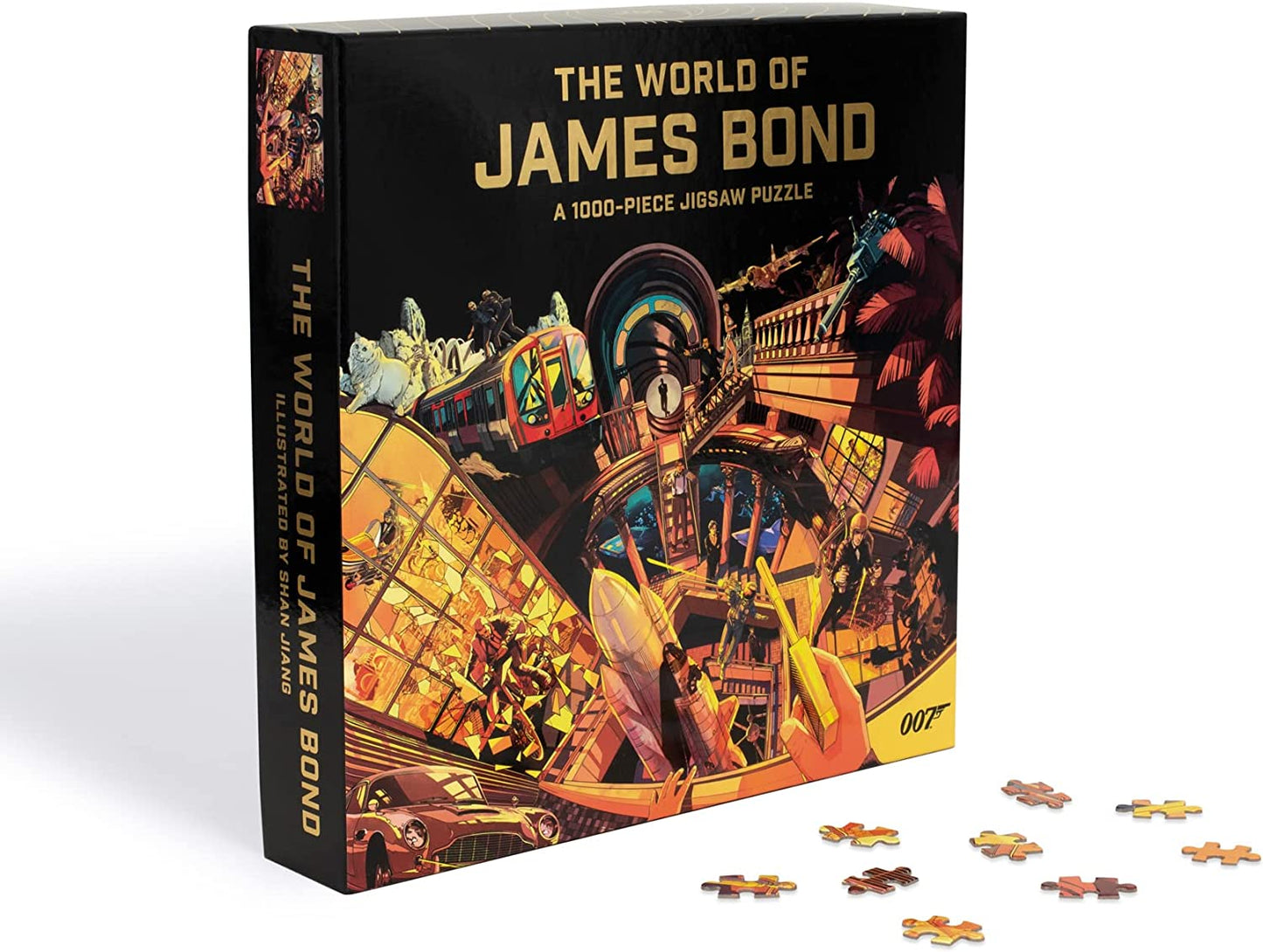 Laurence King The World of James Bond 1000 Piece Puzzle