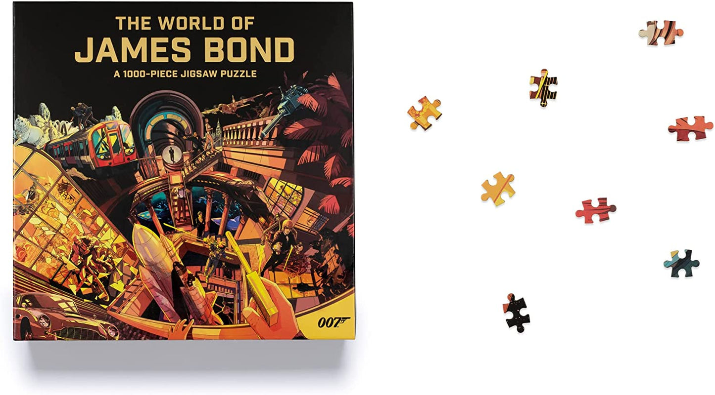 Laurence King The World of James Bond 1000 Piece Puzzle