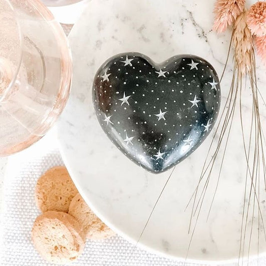 Twilight Soapstone Heart - Large