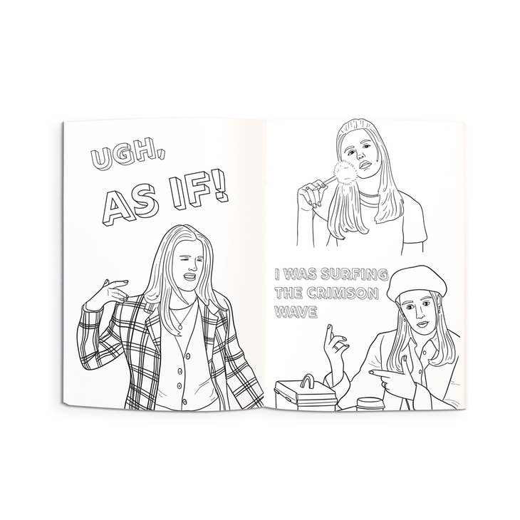 Clueless Coloring Book