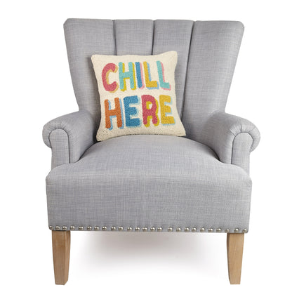 Chill Here Pillow 14"x14"