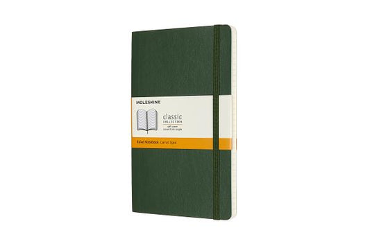 Classic Large Ruled Soft Cover Journal - Myrtle Green