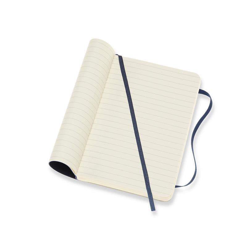 Classic Pocket Ruled Soft Cover Notebook - Sapphire