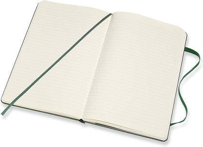 Classic Large Ruled Hard Cover Journal - Myrtle Green
