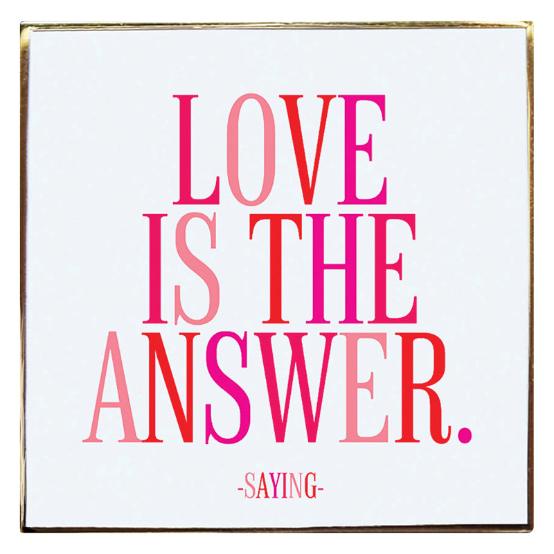 Pin - Love is the Answer