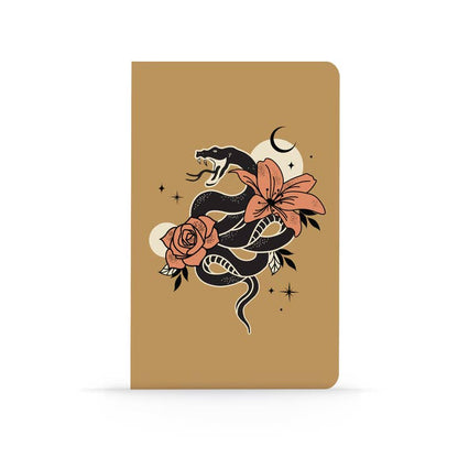Serpent in the Flowers Classic Layflat Notebook