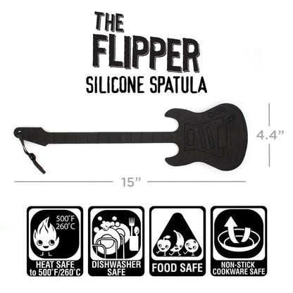 Flipper Guitar Spatula - Black