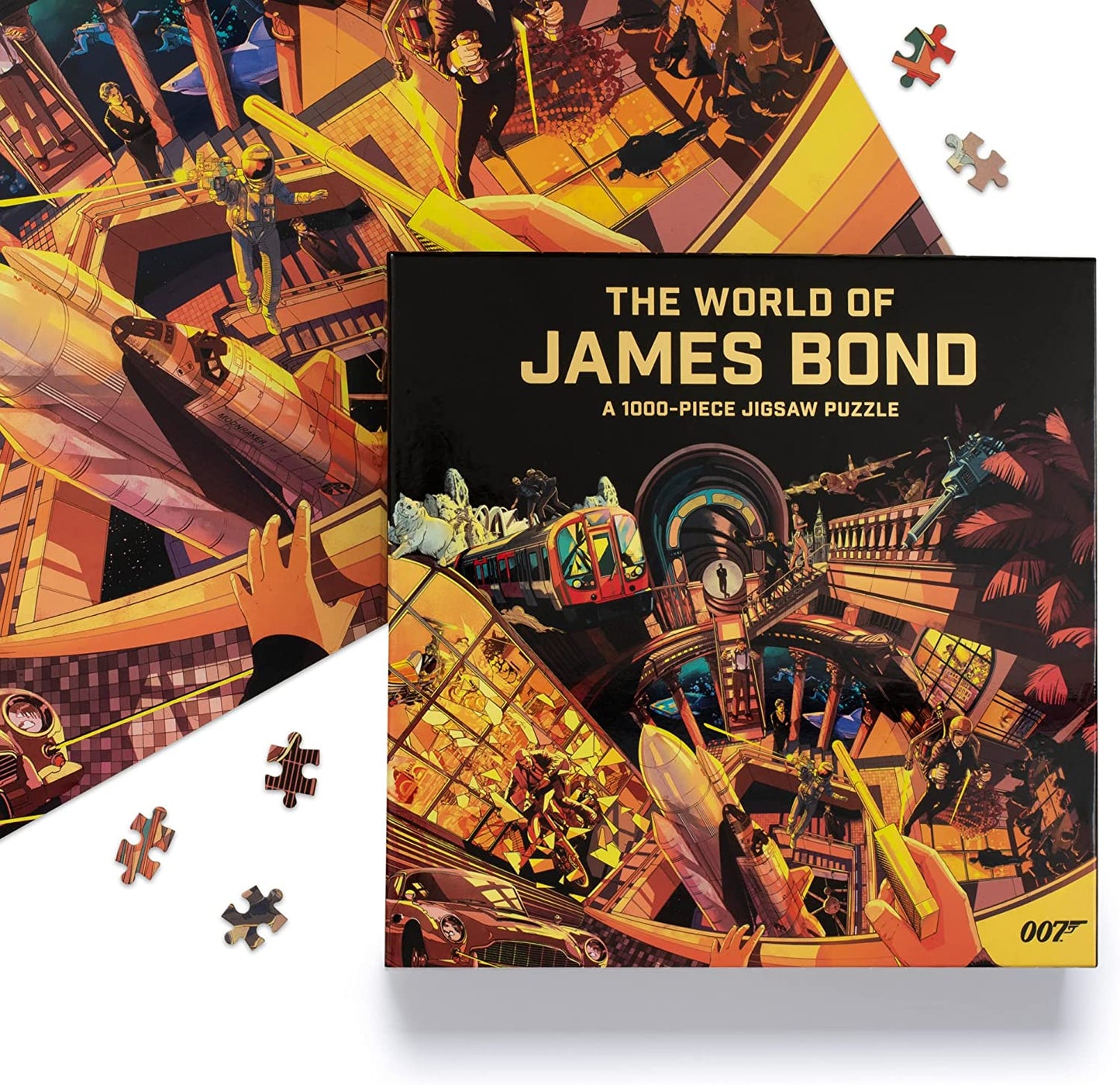 Laurence King The World of James Bond 1000 Piece Puzzle