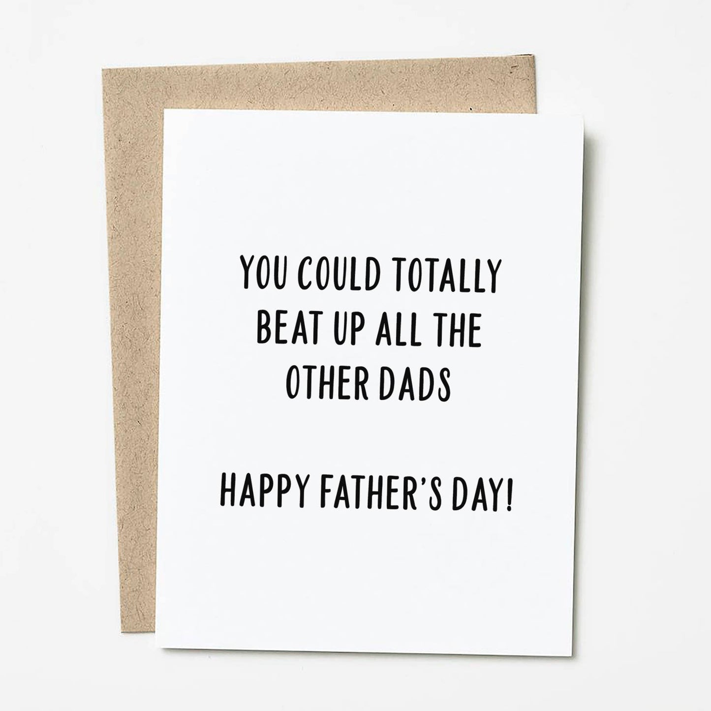 Beat Up Father's Day Card