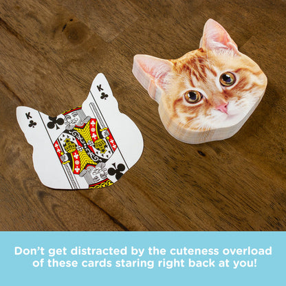 Kitten Shaped Playing Cards