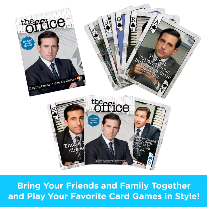 The Office - Michael Quotes Playing Cards