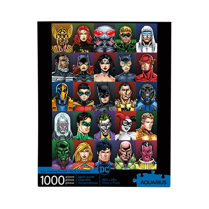 DC Comics Faces 1,000 pc Puzzle