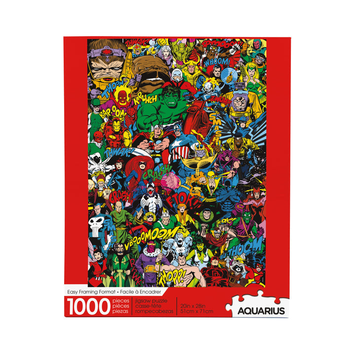 Marvel Retro Cast 1,000pc Puzzle