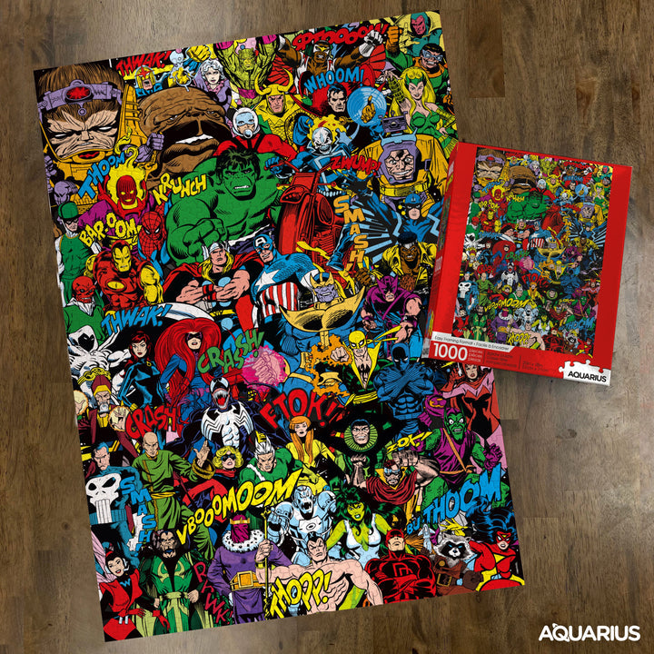 Marvel Retro Cast 1,000pc Puzzle