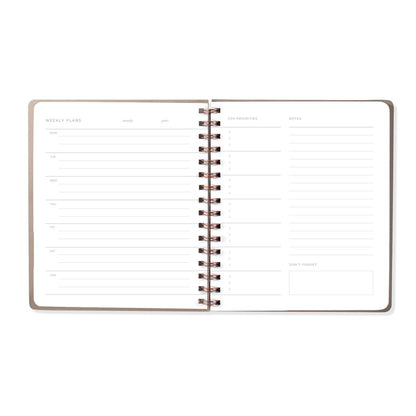 Weekly Plans Non-Dated Weekly Planner