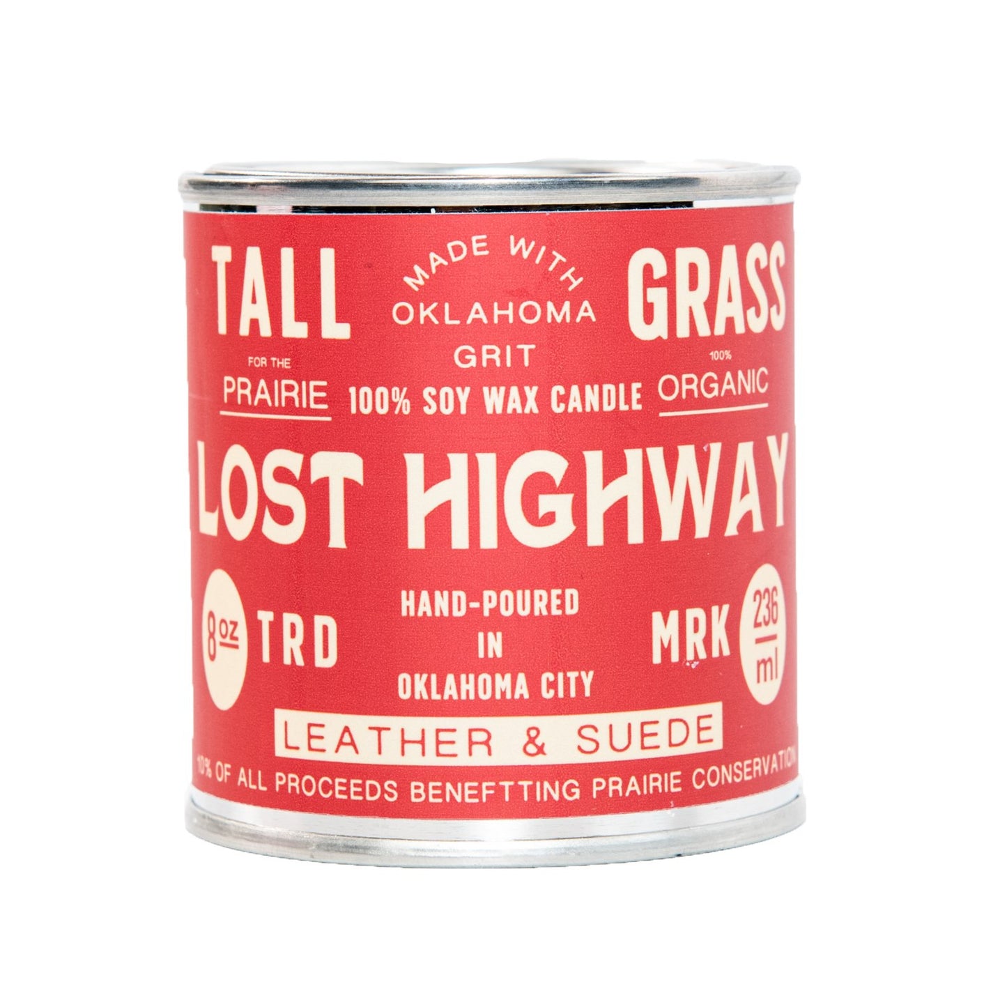 Lost Highway 8oz Soy Wax Candle