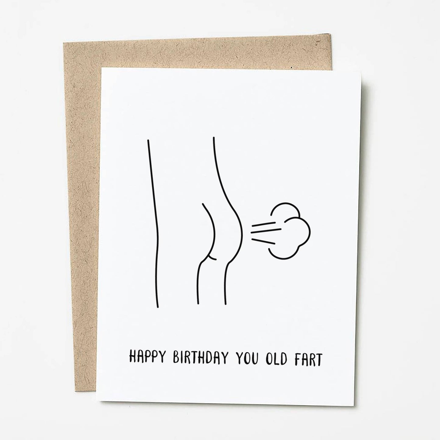 Old Man Birthday Card