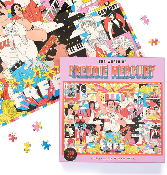 The World of Freddie Mercury 1000pc Puzzle