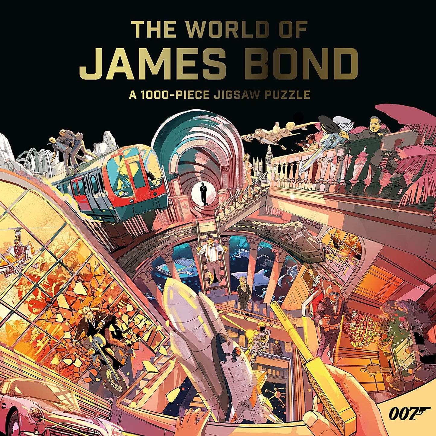 Laurence King The World of James Bond 1000 Piece Puzzle