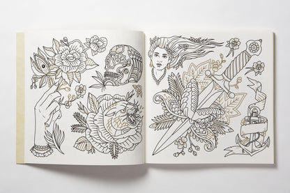 The Tattoo Flash Coloring Book