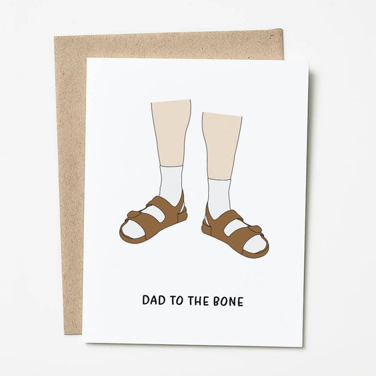 Dad Socks Father's Day Card