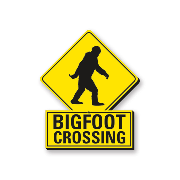 Bigfoot Crossing Magnet