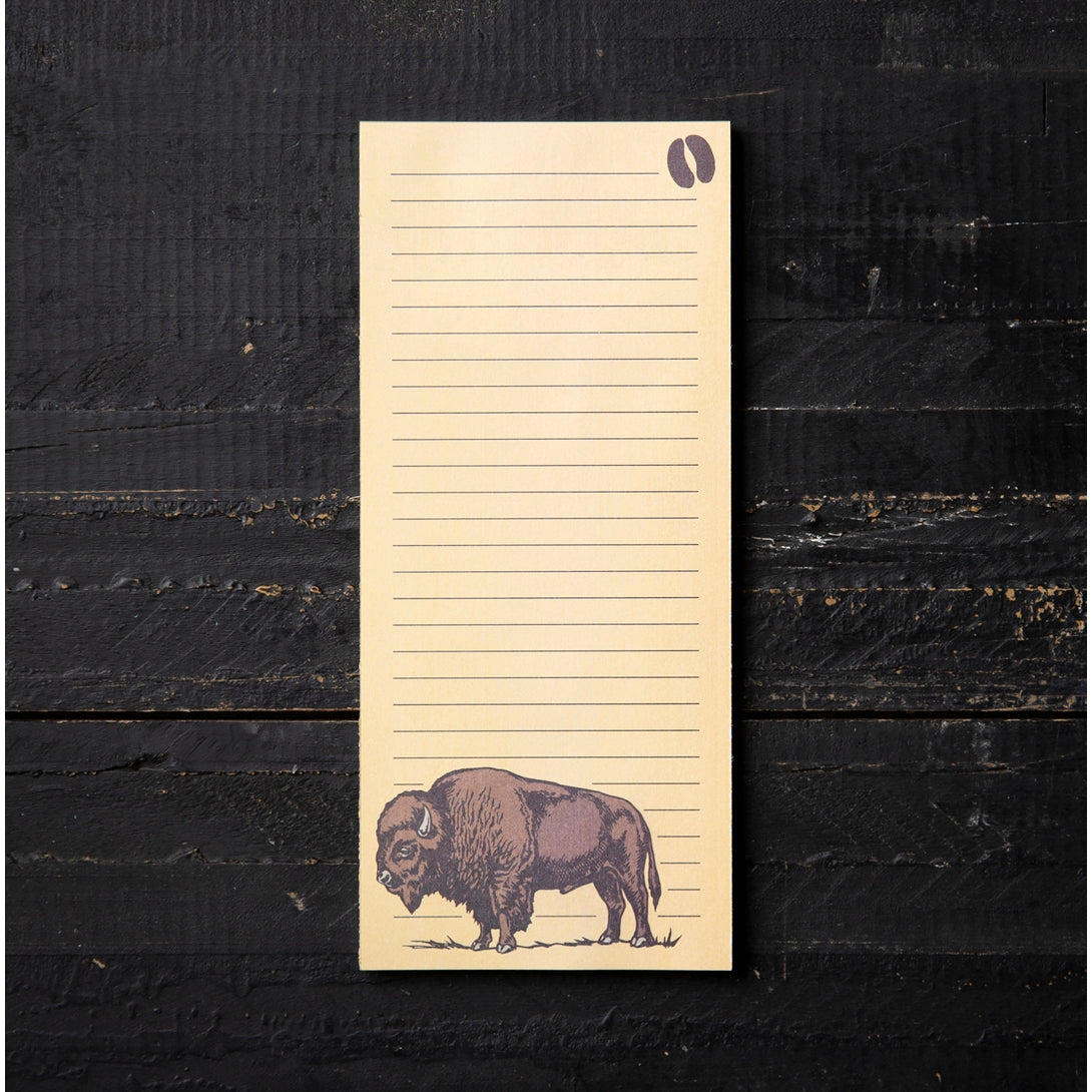 Bison Notepad