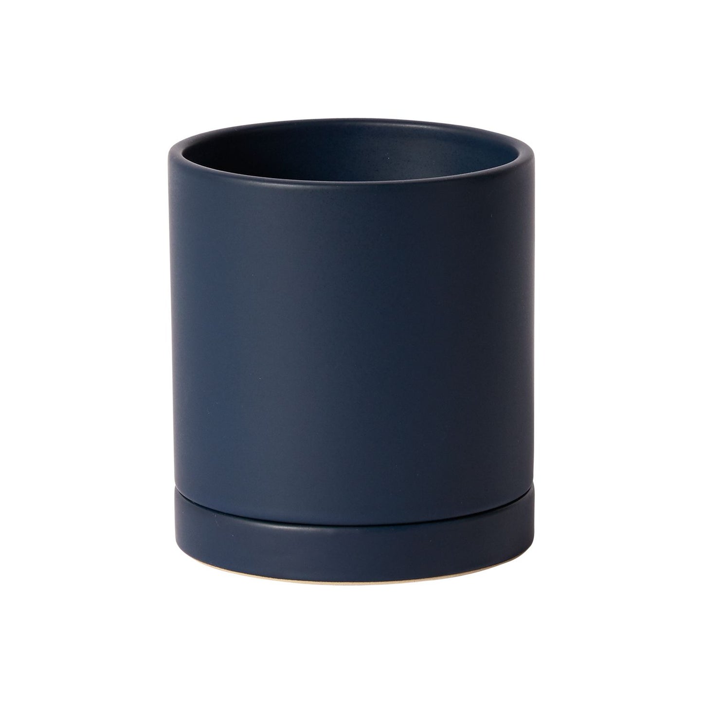 Dark Blue Romey Pot 4.25"x 4.75"