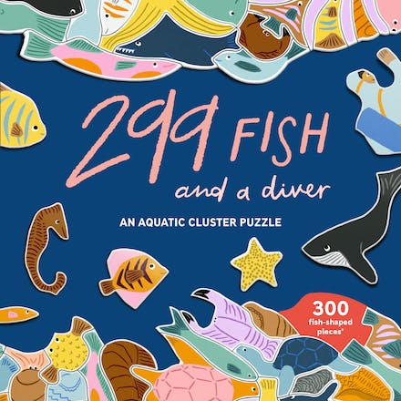 299 Fish and a Diver - 300 pc Puzzle