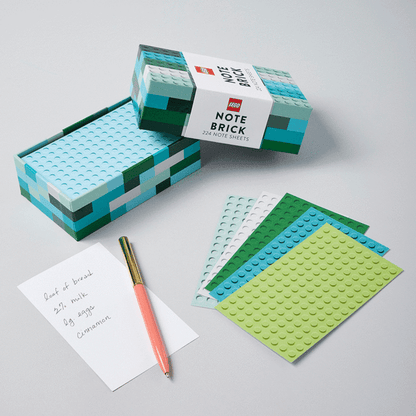 LEGO Note Brick - Blue/Green