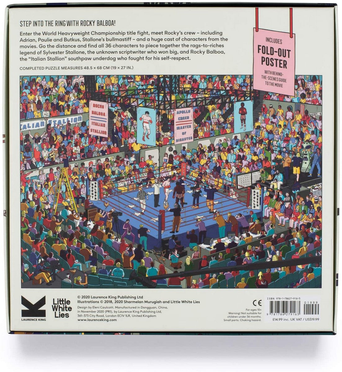 Stallone's Big Fight 1000pc Puzzle