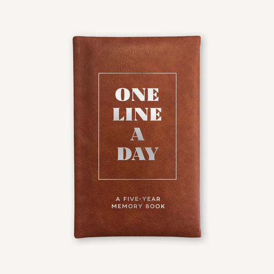 One Line A Day - Vegan Leather