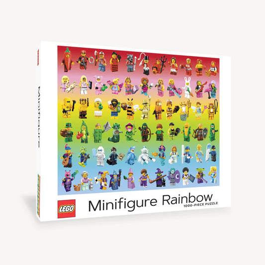 Minifigure Rainbow Lego Puzzle