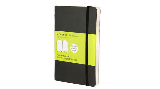 Classic Pocket Plain Soft Cover Journal - Black